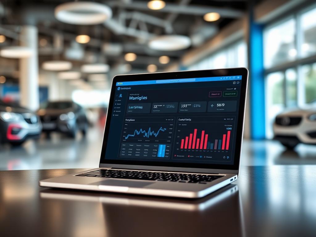 Ads dashboard showing dealership campaign performance